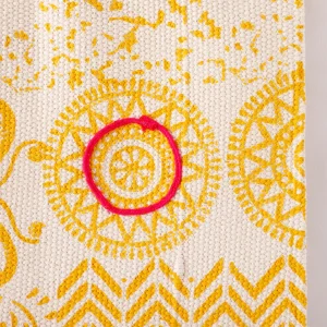 Hand Block Print Cotton Wall Macrame - Image 4