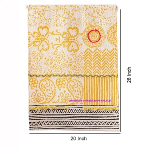 Hand Block Print Cotton Wall Macrame - Image 5