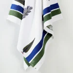 Hand Block Print Waffle Cotton Towel for Sports Gym - Image 6