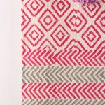 Hand Printed Macrame Woven Wall Hanging Tapestry - Image 5