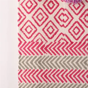 Hand Printed Macrame Woven Wall Hanging Tapestry - Image 5