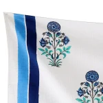 Handicraft Hand Block Printed Cotton Waffle Bath Towels - Image 5