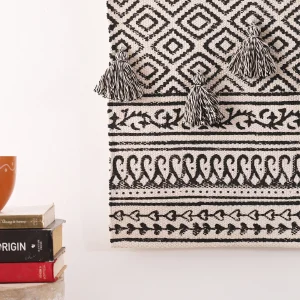 Handmade Macrame Block Printed Wall Hanging - Image 5