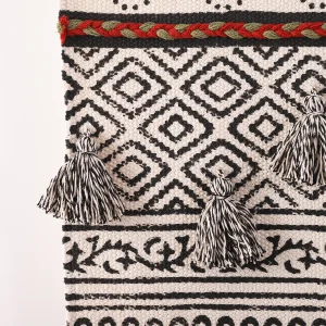 Handmade Macrame Block Printed Wall Hanging - Image 4