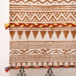 Indian Macrame Tassel Woven Wall Hanging Tapestry - Image 5