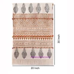 Indian Macrame Tassel Woven Wall Hanging Tapestry - Image 3