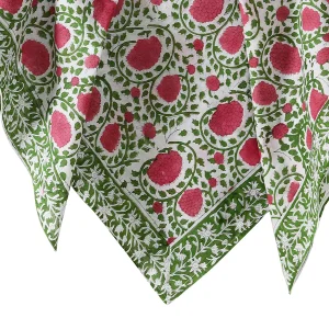 Lightweight Cotton Scarf Floral Print Cotton Fabric Stole - Image 5