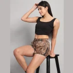Paisley Printed Women's Shorts