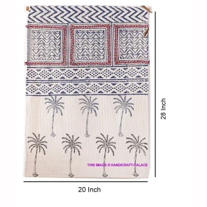 Palm Tree Printed Wall Hanging Home Decor Macrame - Image 3
