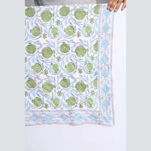 Sanganer Hand Block Printed Square Hijab - Image 5