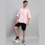 Short Sleeve Summer Oversized Shirts For Men's