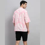 Short Sleeve Summer Oversized Shirts For Men's - Image 9