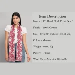 Sun Protection Cotton Face Scarf for Women's - Image 7