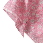 Women Pink Floral Printed Cotton Stole - Image 5