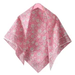 Women Pink Floral Printed Cotton Stole - Image 2