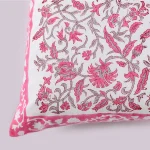 2PC Handmade Floral Print Cushion Cover - Image 3