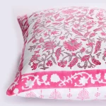 2PC Handmade Floral Print Cushion Cover - Image 4