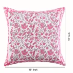 2PC Handmade Floral Print Cushion Cover - Image 7