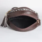 Beautiful Black & White Ikat Print Purse - Image 6