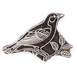 Bird Shape Wooden Printing Block