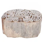 Elephant Printing Stamp Wooden Block - Image 3