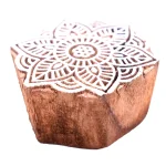 Floral Printing Wood Block Printing Stamp - Image 2