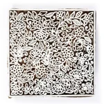 Floral Wooden Blocks for Block Printing Stamp