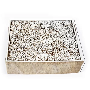 Floral Wooden Blocks for Block Printing Stamp - Image 4