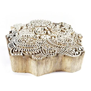 Indian God Ganesha Wood Decorative Stamp - Image 3