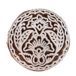 Handmade Round Floral Printing Stamps - Image 2
