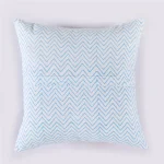 Home Sofa Decor Hand Block Floral Print Cotton Cushion Cover - Image 5