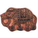 Indian Elephant Printing Block Textile Stamp
