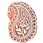 Paisley Printing Hand Block Wooden Stamp