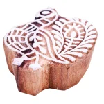 Peacock Wooden Textile Stamps - Image 2