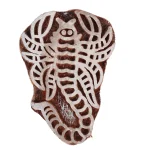 Scorpion Designed Wood Block Stamp