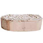 Traditional Paisley Printing Wood Block Stamp - Image 3