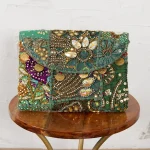 Women's Cocktail Party Coin Purse Green Color
