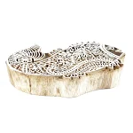 Wood Printing Stamp Decorative Fish Block - Image 3
