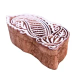 Wooden Paisley Textile Stamps