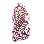 Wooden Paisley Textile Stamps - Image 2