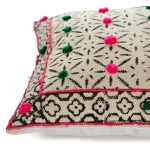 18" Hand Block Printed Rugs Cushion Cover - Image 5