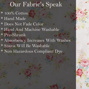 3 Yard Beautiful White Floral Print Cotton Fabric - Image 6