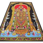 Lord Tirupati Balaji Tirumala Venkateswara Indian Wall Hanging Decor Tapestry - Image 2