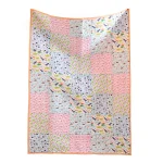 70" Luxury Patchwork Machine Quilted Cotton Throw - Image 3