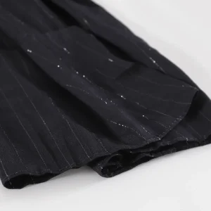 72" Neck Wraps Black Chiffon Dupatta  - Image 3