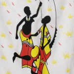 African Culture Tribal Dance Cotton Poster - Image 3