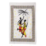 African Culture Tribal Dance Cotton Poster - Image 2