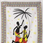 African Culture Tribal Dance Cotton Poster - Image 4