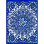 Beautiful Blue Mandala Star Print Wall Hanging Poster - Image 2