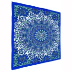 Beautiful Blue Mandala Star Print Wall Hanging Poster - Image 3